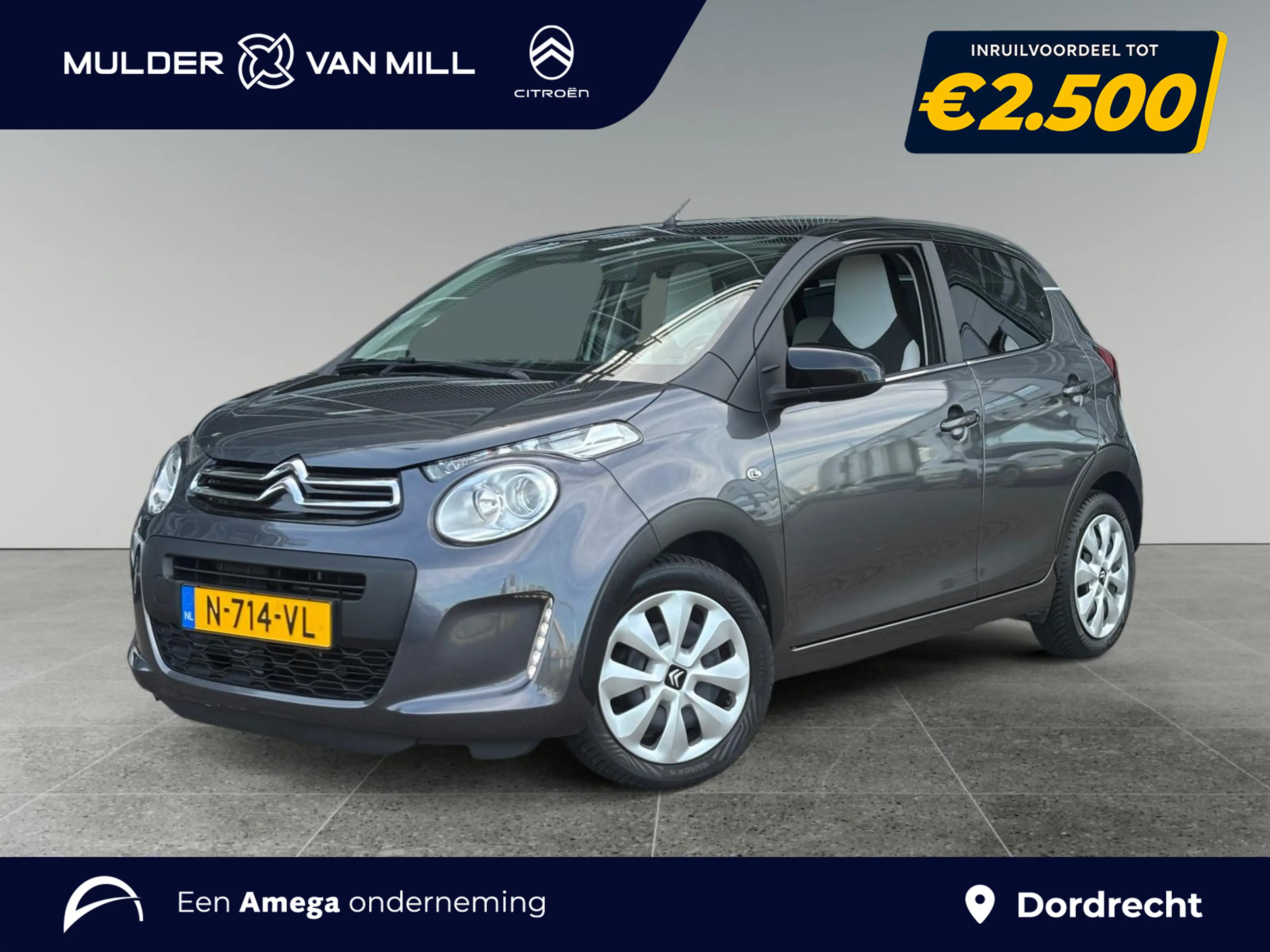 Citroen C1 5-deurs Millenium Feel 1.0 e-VTi 72pk | TWO-TONE!