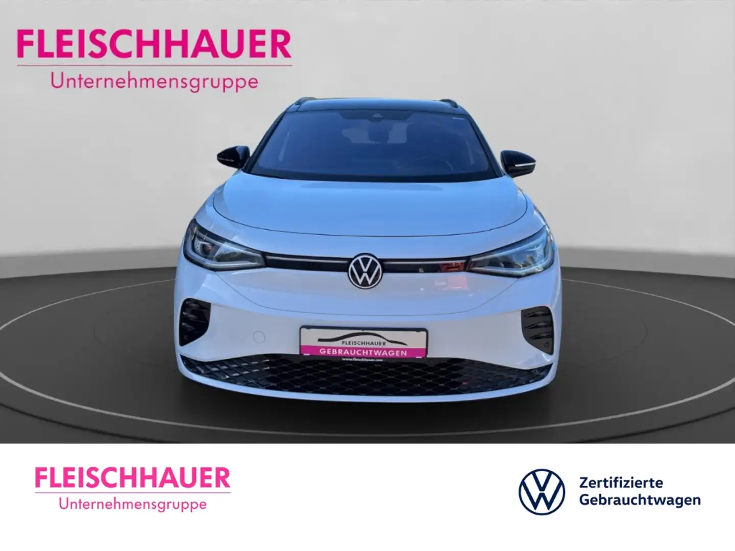 Volkswagen ID.4 GTX 4Motion+Infotainment-Paket+PANORAMA+TEILLEDER+ Weiß - 2