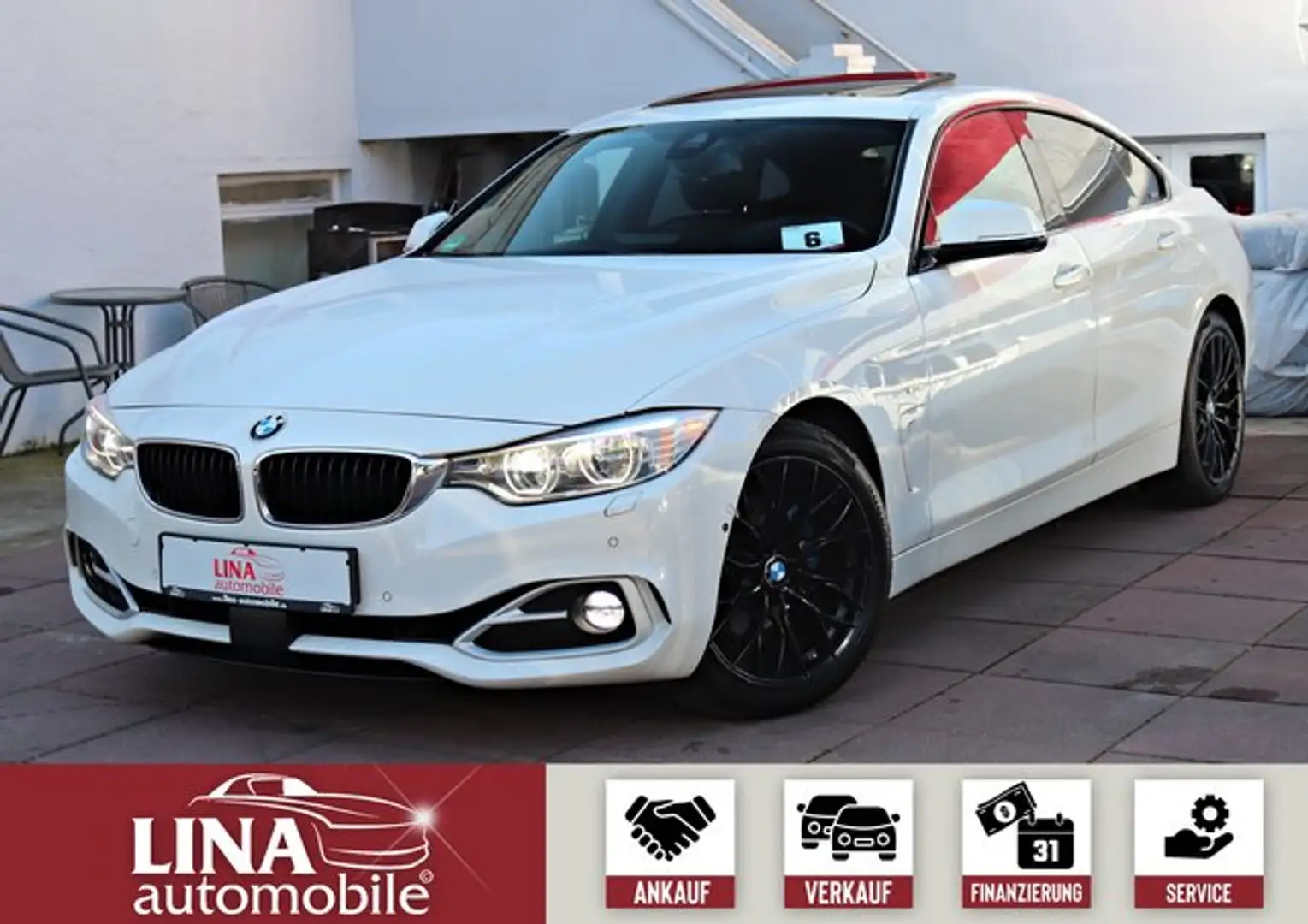 BMW 420 i GranCoupé 2.Hd*ACC*HUD*el.SD*SideView*Memor Blanc - 1