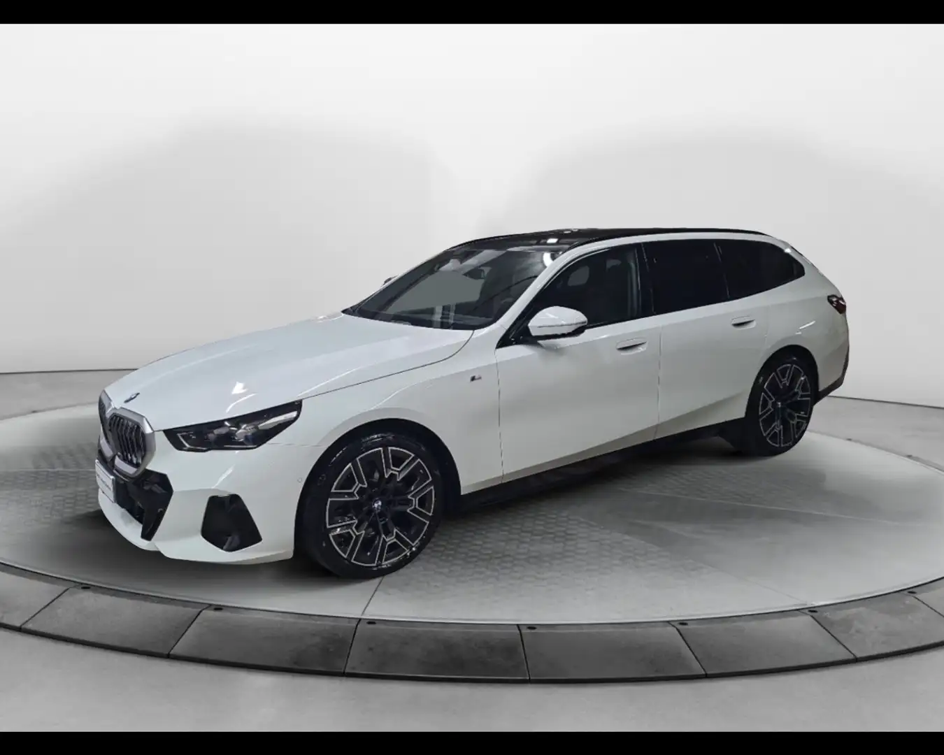 BMW 520d xDrive Touring Blanc - 1