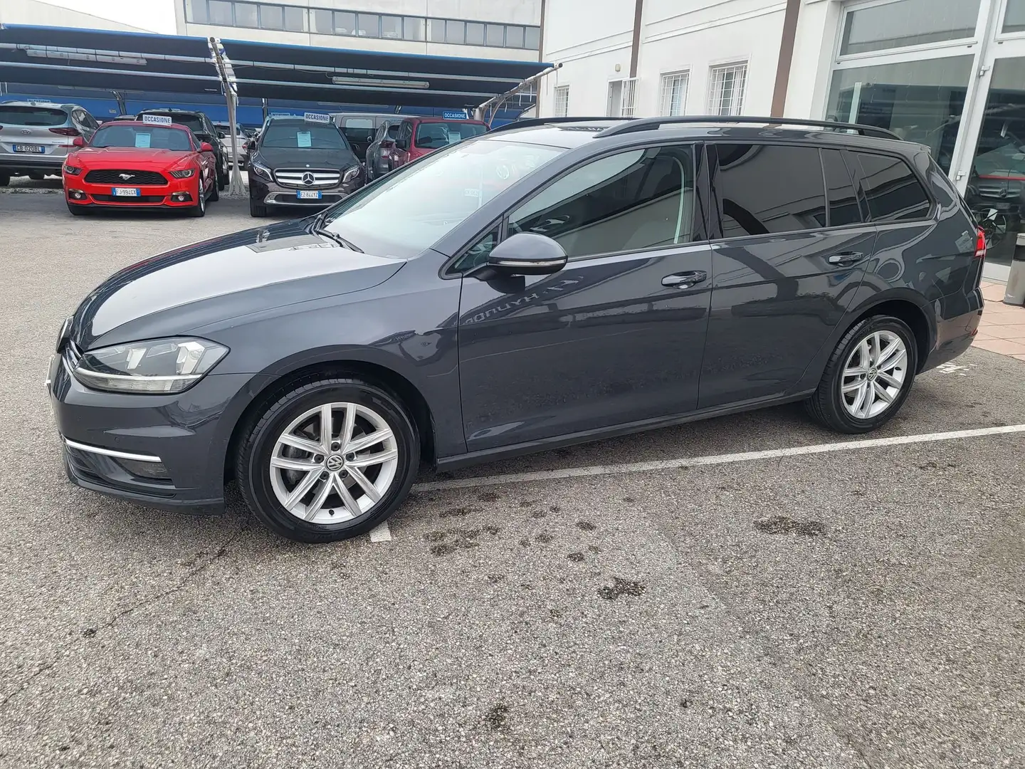 Volkswagen Golf Variant Variant 1.6 TDI 115 CV DSG Business BlueMotion Te Grigio - 2