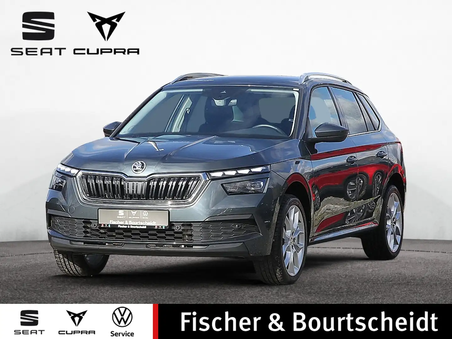 Skoda Kamiq 1.5 TSI Style DSG NAV LED SHZ PDC APP V Grau - 1