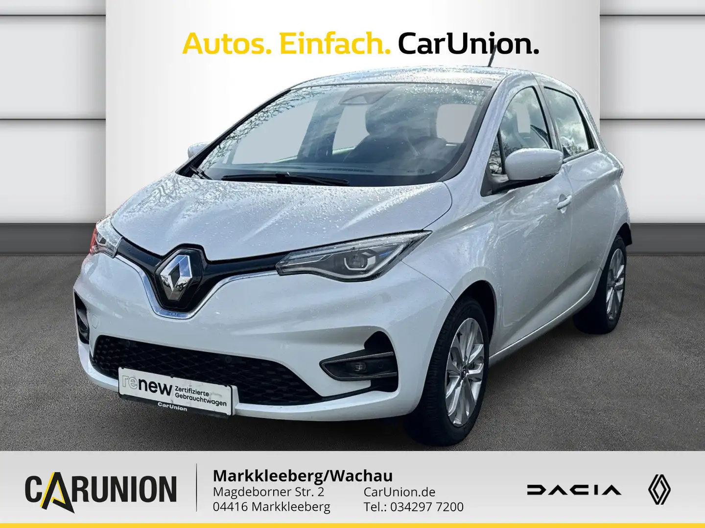 Renault ZOE E-Tech 100% el.  . 50 Weiß - 1