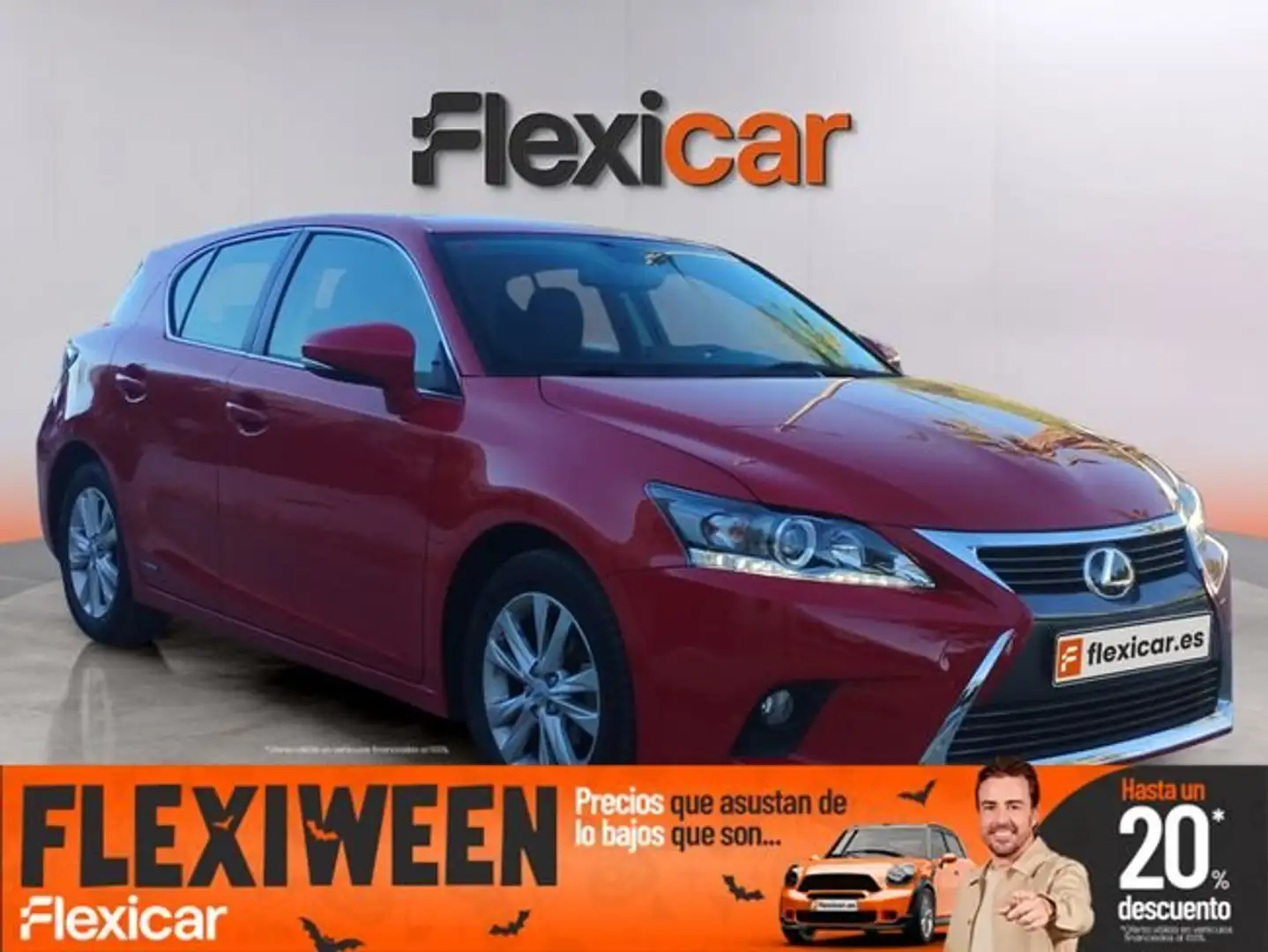 Lexus CT 200h Executive Rojo - 1
