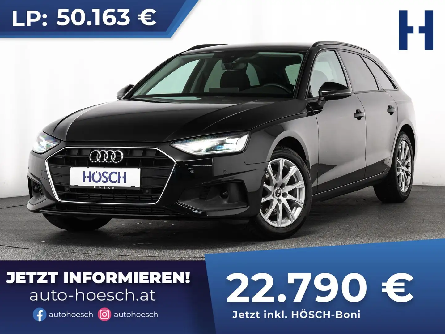 Audi A4 Avant 35 TFSI MMI LED PRIVACY JETZT ANFRAGEN ++ Schwarz - 1