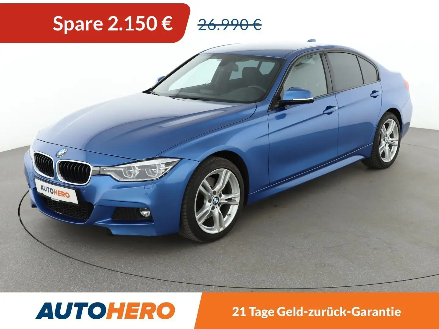 BMW 330 330i xDrive M Sport Aut.*NAVI*LED*TEMPO*PDC* Blau - 1