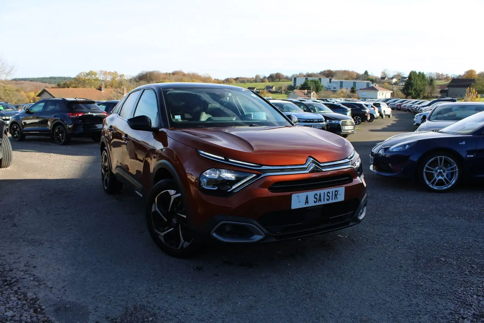 Citroen C4 SHINE BLUEHDI 110 CV BOITE 6V DIESEL CUIR TOIT OUVRANT CAMÉRA 360 GPS FULL LEDS - 1