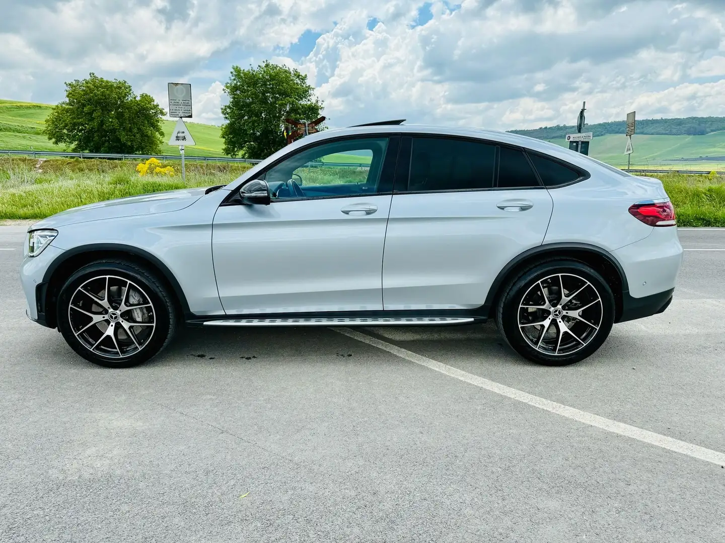 Mercedes-Benz GLC 220 GLC Coupe 220 d Night edition 4matic auto Argent - 2
