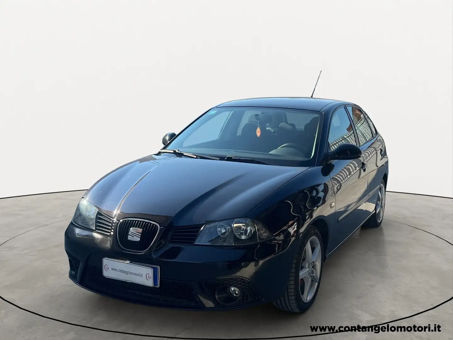SEAT Ibiza Ibiza III 2006 5p 1.4 tdi Stylance c/radio 80cv Nero - 2