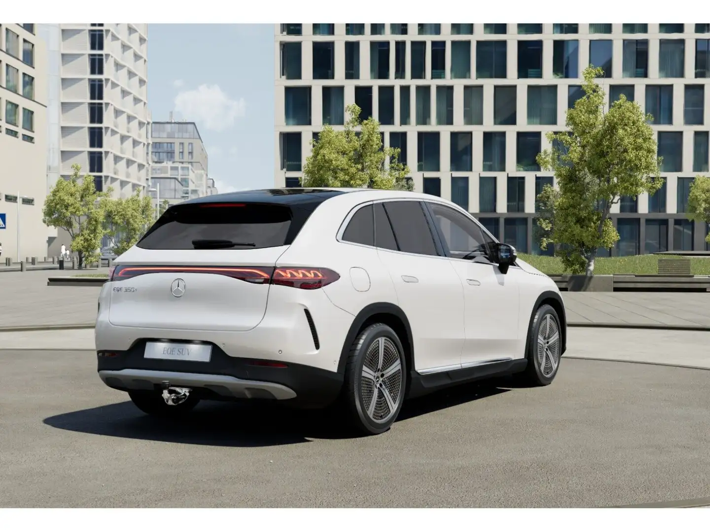 Mercedes-Benz EQE SUV EQE 350+ SUV ElectricArt/LED/Cam/Airm/AHK/Distr Weiß - 2