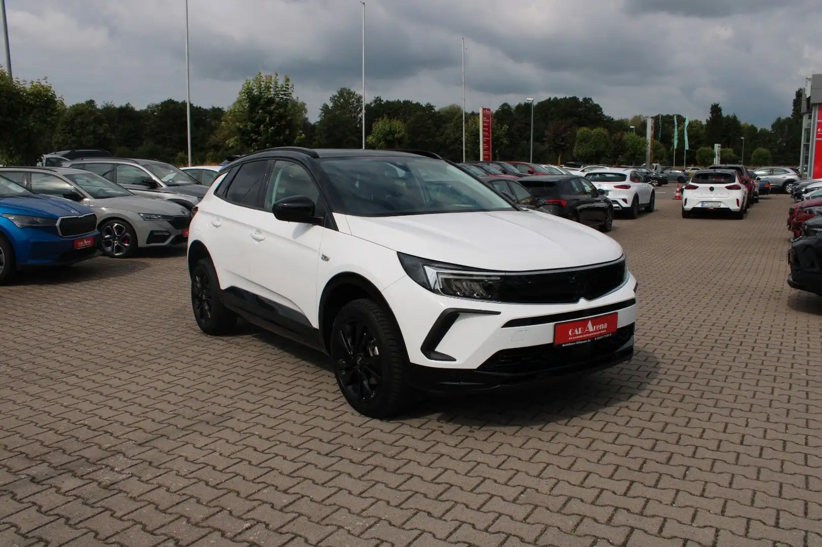 Opel Grandland X Grandland 1.2 GS *1.Hand*Navi*Kamera*Tempomat* Bianco - 1