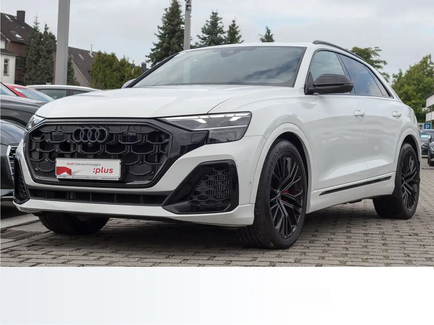 Audi Q8 60 TFSIe Q 2x S LINE BLACK LM22 PANO MEMORY H Bianco - 2