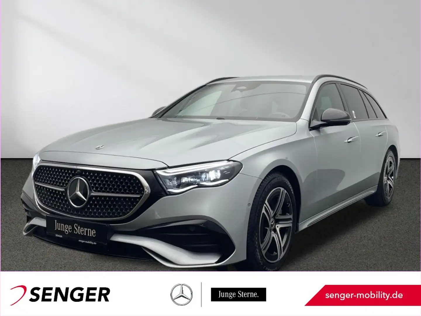 Mercedes-Benz E 200 T AMG Night Digital-Light Head-Up AHK 360° Argento - 1