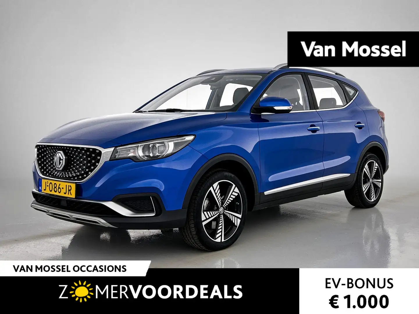 MG ZS MG EV Luxury 45 kWh | PANORAMADAK | APPLE CARPLAY Azul - 1