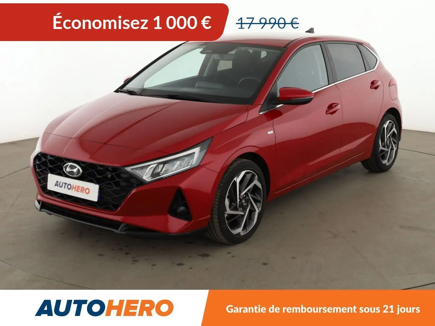 Hyundai i20 1.0 T-GDi Hybrid 48V Creative DCT-7 Rouge - 1