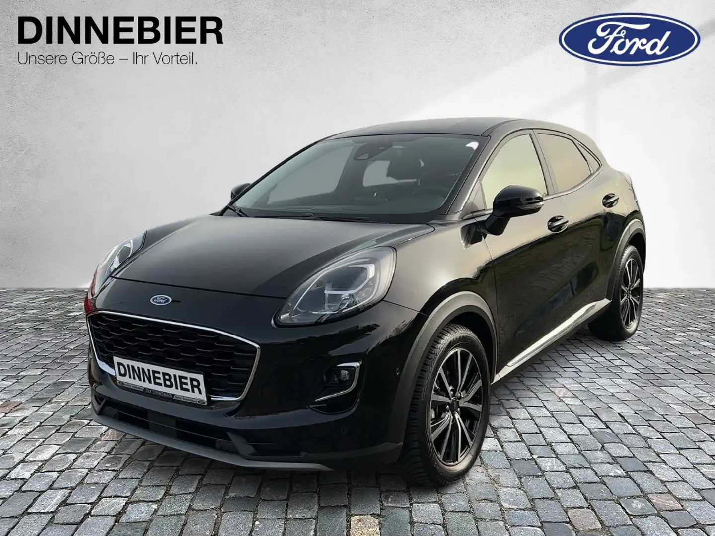 Ford Puma Titanium X LED+Navi+Kamera+Winterpaket Zwart - 2