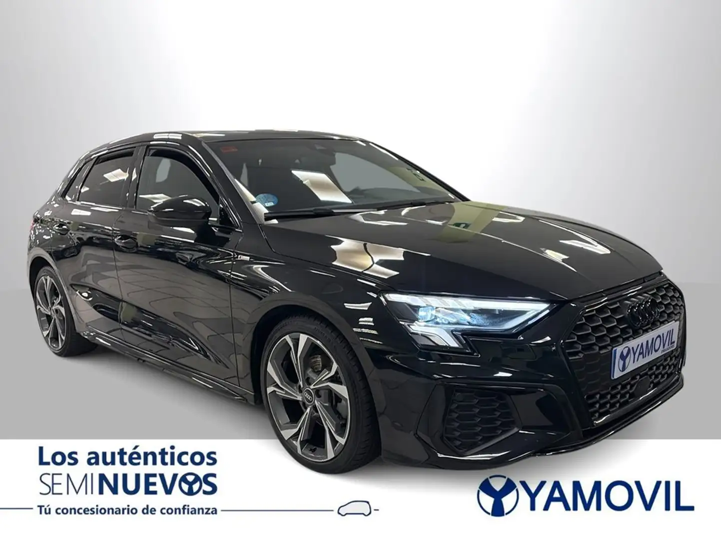 Audi A3 Sportback 35 TFSI Black line S tronic Negro - 2
