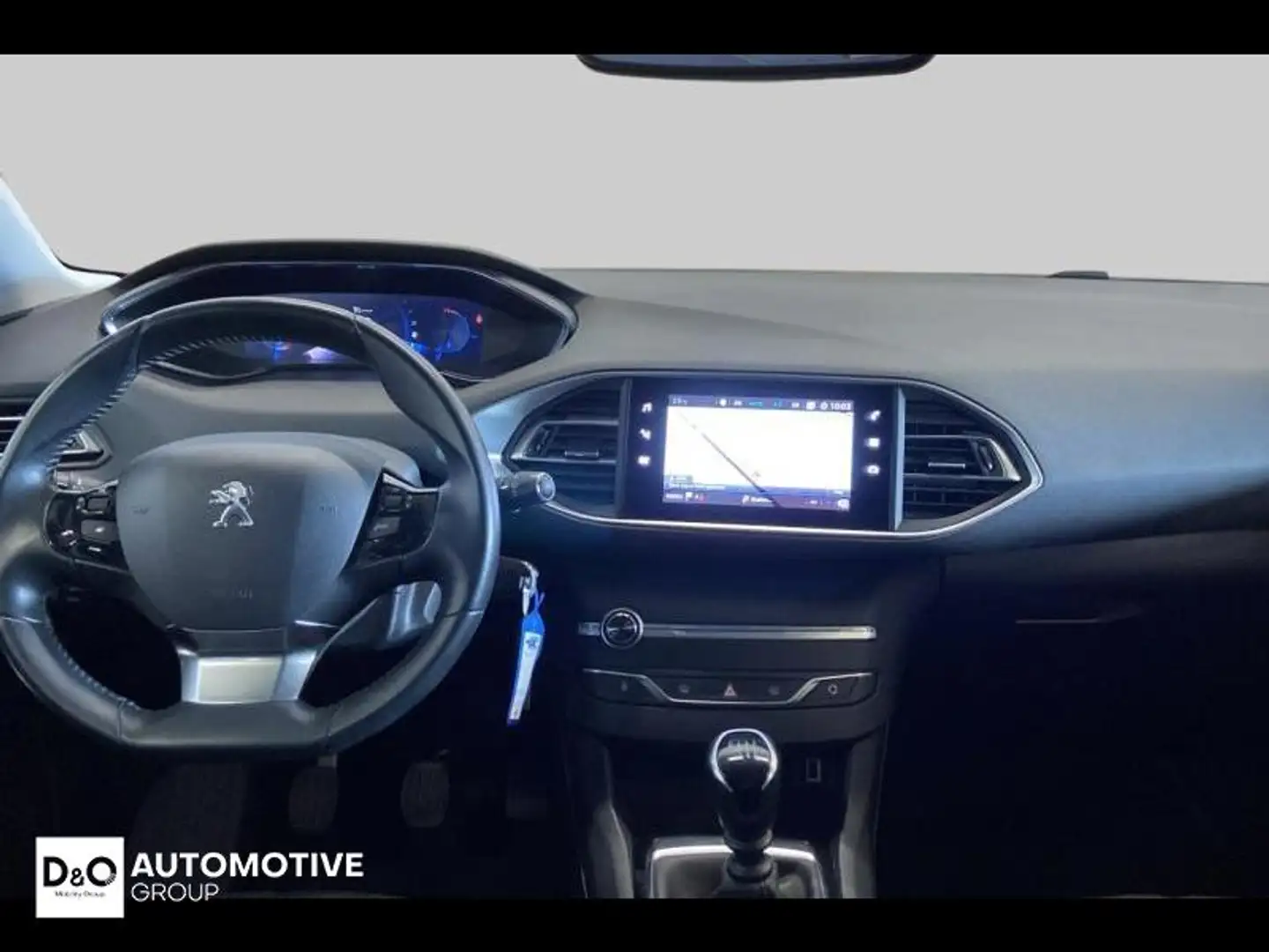 Peugeot 308 Style camera gps trekhaak Gris - 2