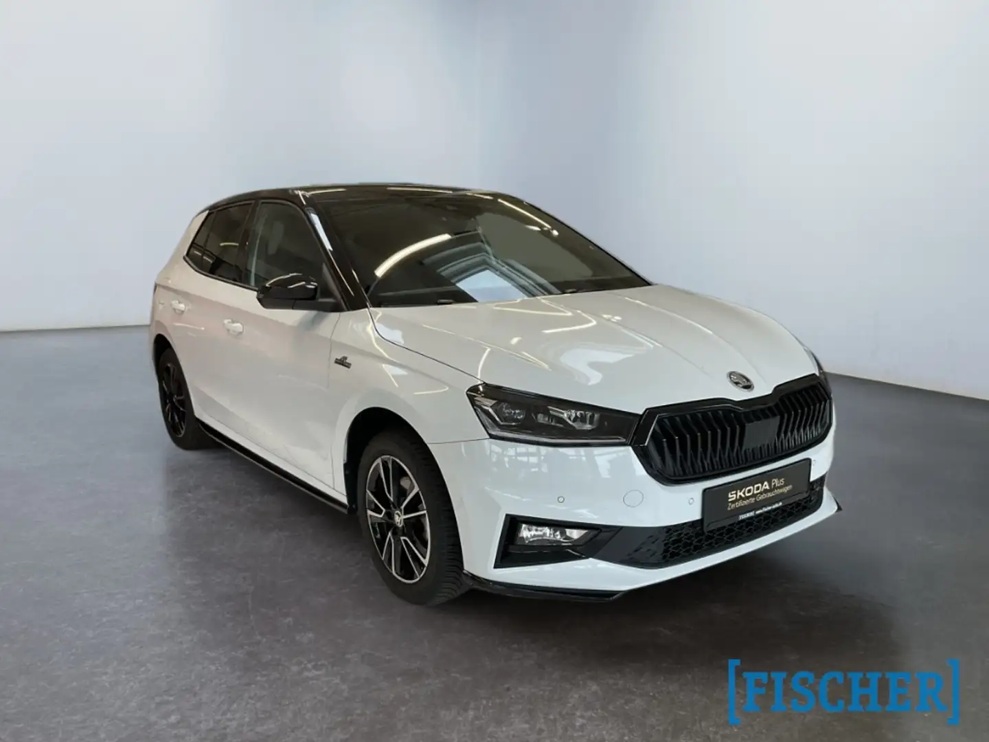 Skoda Fabia 1.0TSI Monte Carlo LED Navi SHZ Rear View ACC Carp Weiß - 2