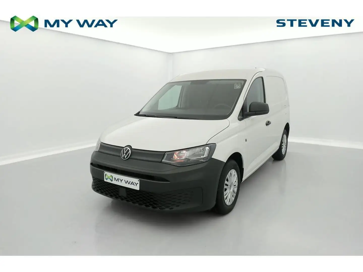 Volkswagen Caddy Cargo 2,0 l TDI EU6 75 kW 6V Empattement Court *My Way Selection* Wit - 1