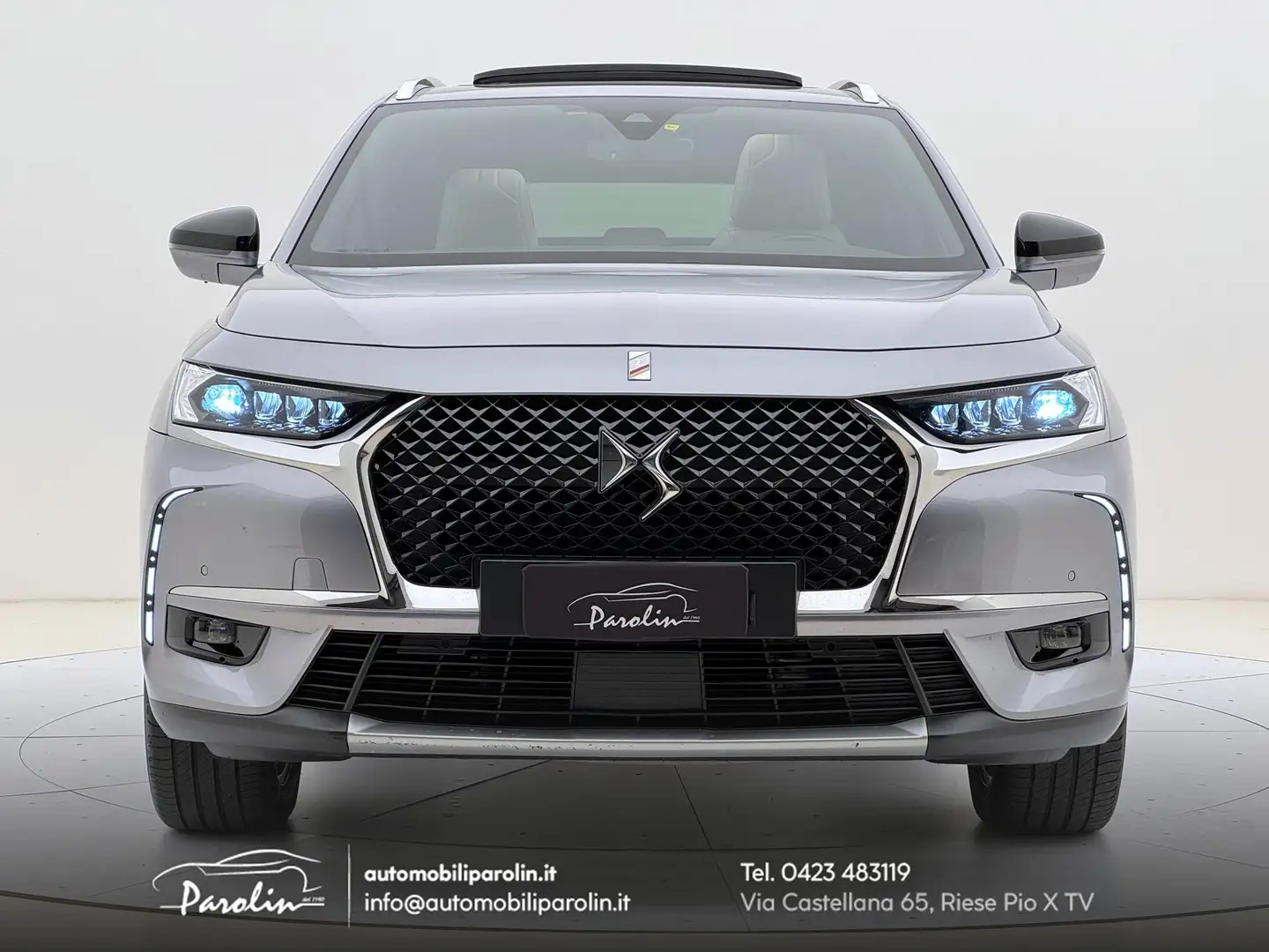 DS Automobiles DS 7 Crossback 1.6 e-tense phev Grand Chic 4x4 Tetto-LED-Pelle Gri - 2