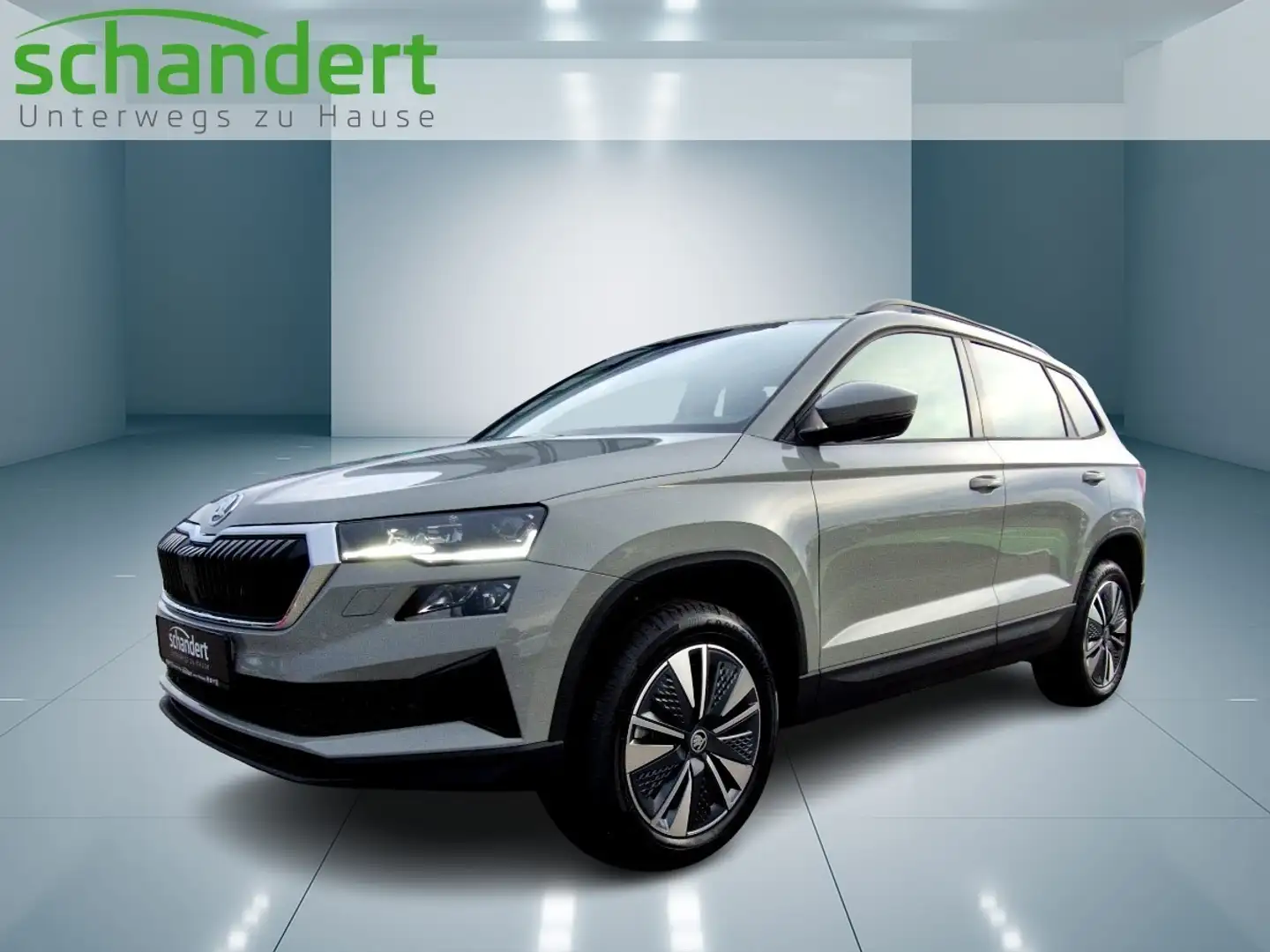 Skoda Karoq 1.5 TSI Selection DSG LED AHK Navi Klimaautomati Grau - 1