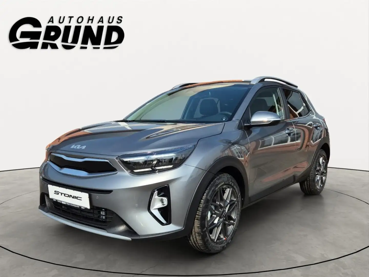 Kia Stonic 1.0T 48V DCT NIGHTLINE | AUTOMATIK | LED | NAV Grau - 1
