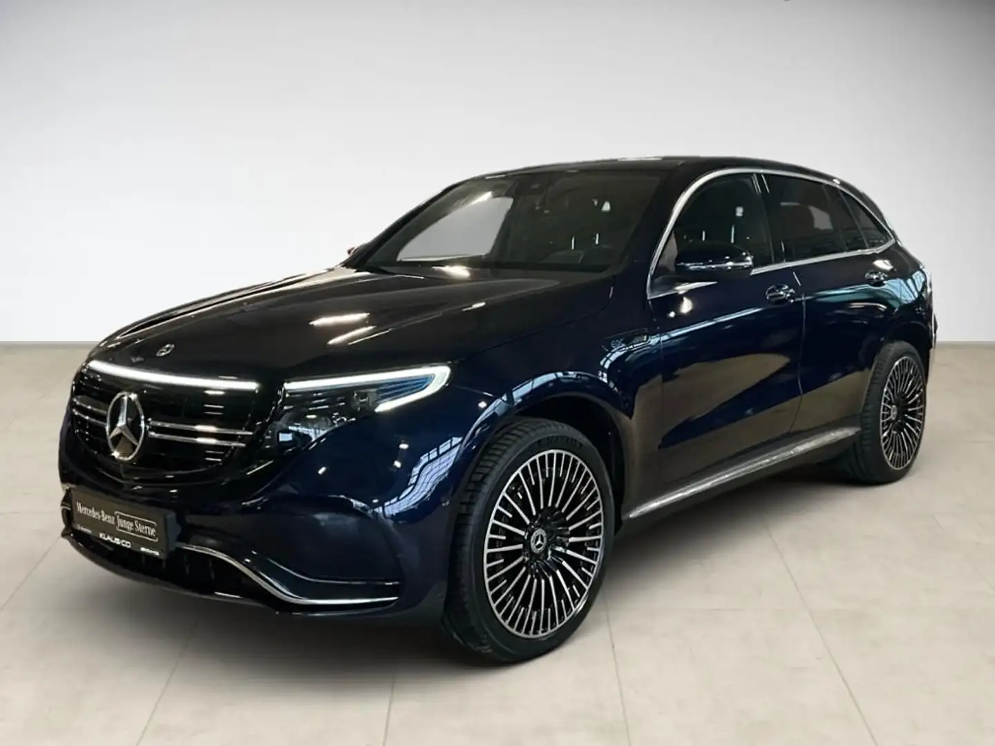 Mercedes-Benz EQC 400 400 4M AMG Line AHK AUT Akustikglas DynLicht Blau - 1