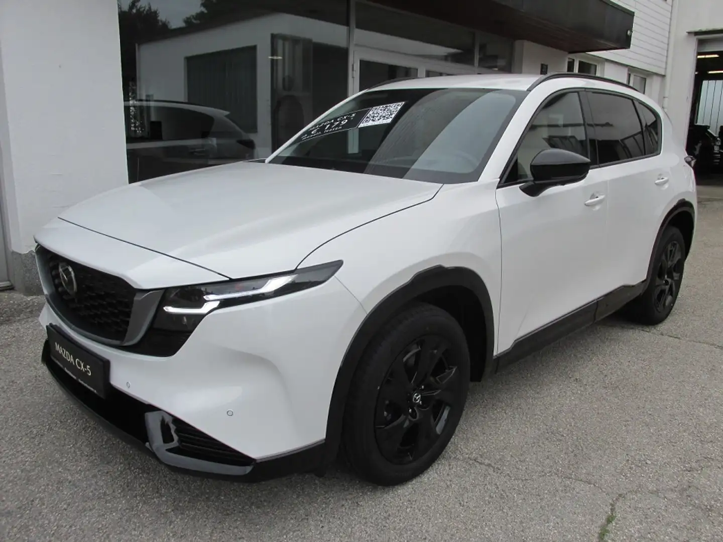 Mazda CX-5 e-Skyactiv G141 MHEV AWD Homura Aut. Weiß - 1