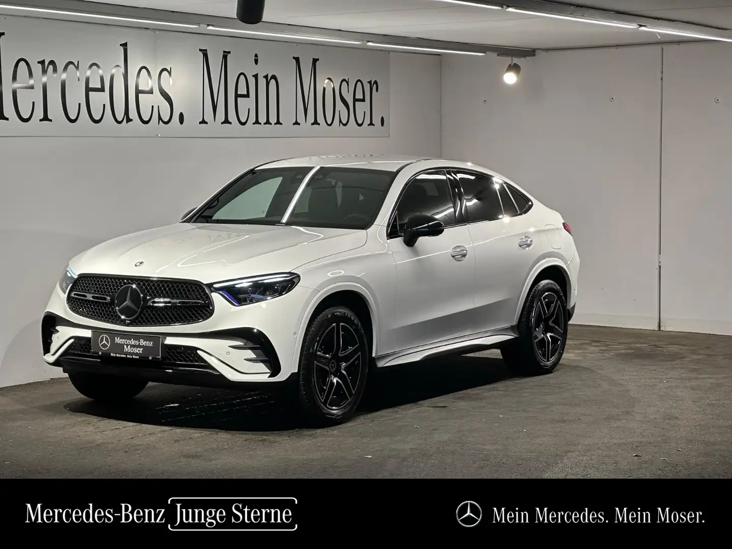 Mercedes-Benz GLC 300 de 4MATIC Coupé mit EQ Hybrid Technologie Österrei Weiß - 1