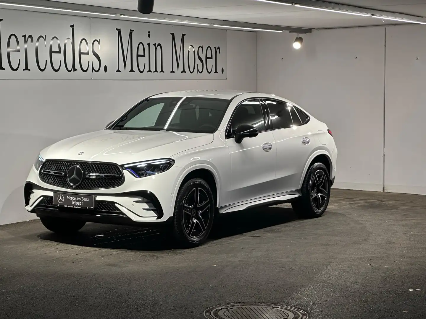 Mercedes-Benz GLC 300 de 4MATIC Coupé mit EQ Hybrid Technologie Österrei Weiß - 2
