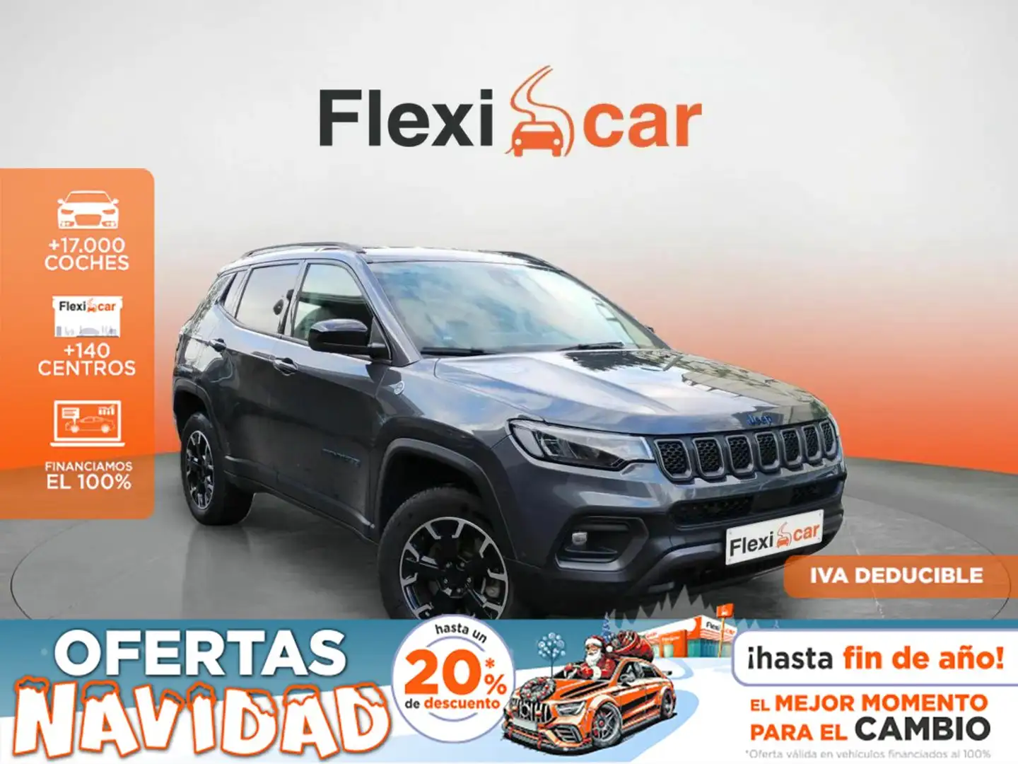 Jeep Compass (179CV) 4X4 Negro - 1