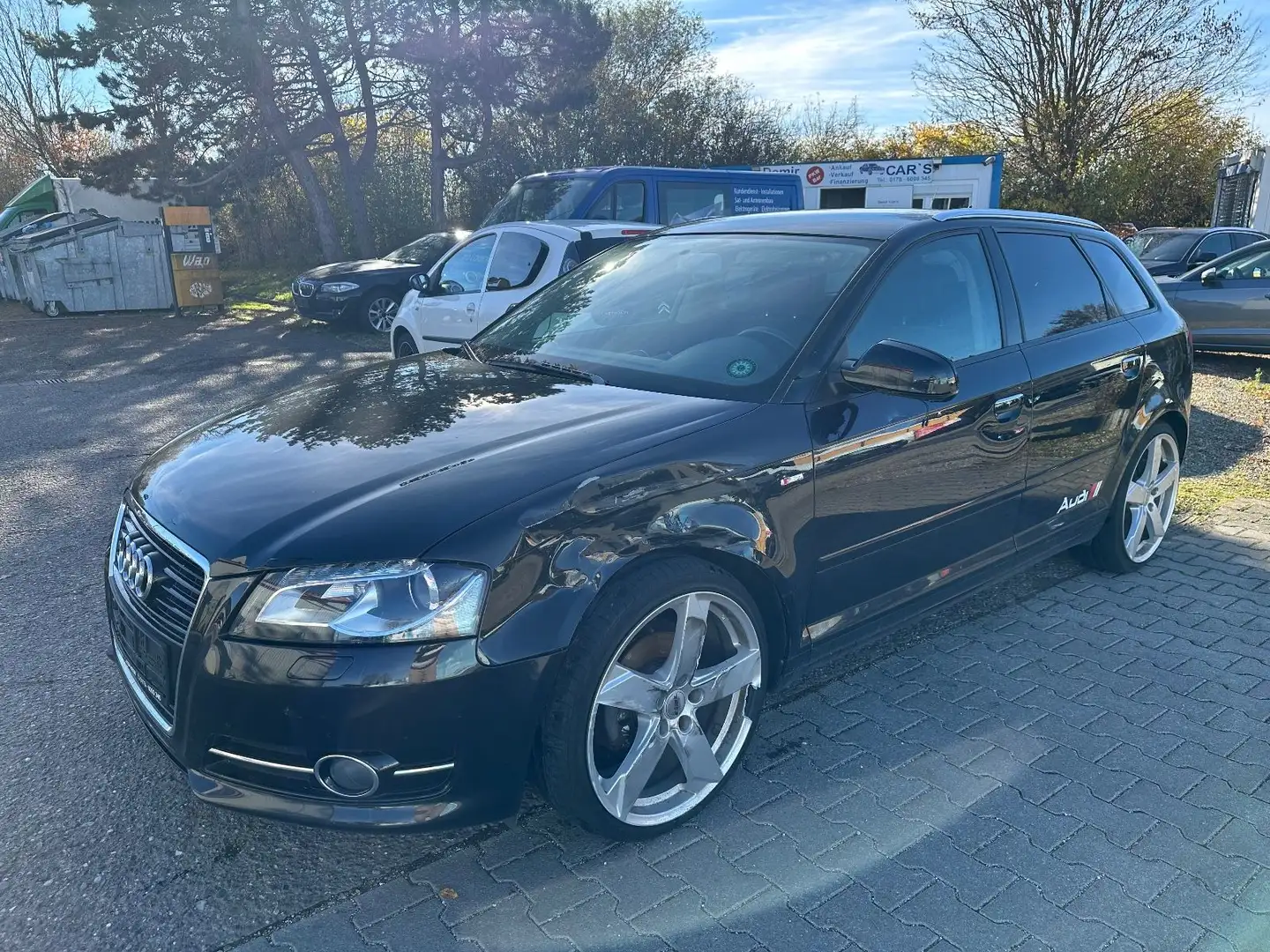 Audi A3 Sportback 2.0 TDI Ambition / EURO-5 / Unfallwagen Schwarz - 1