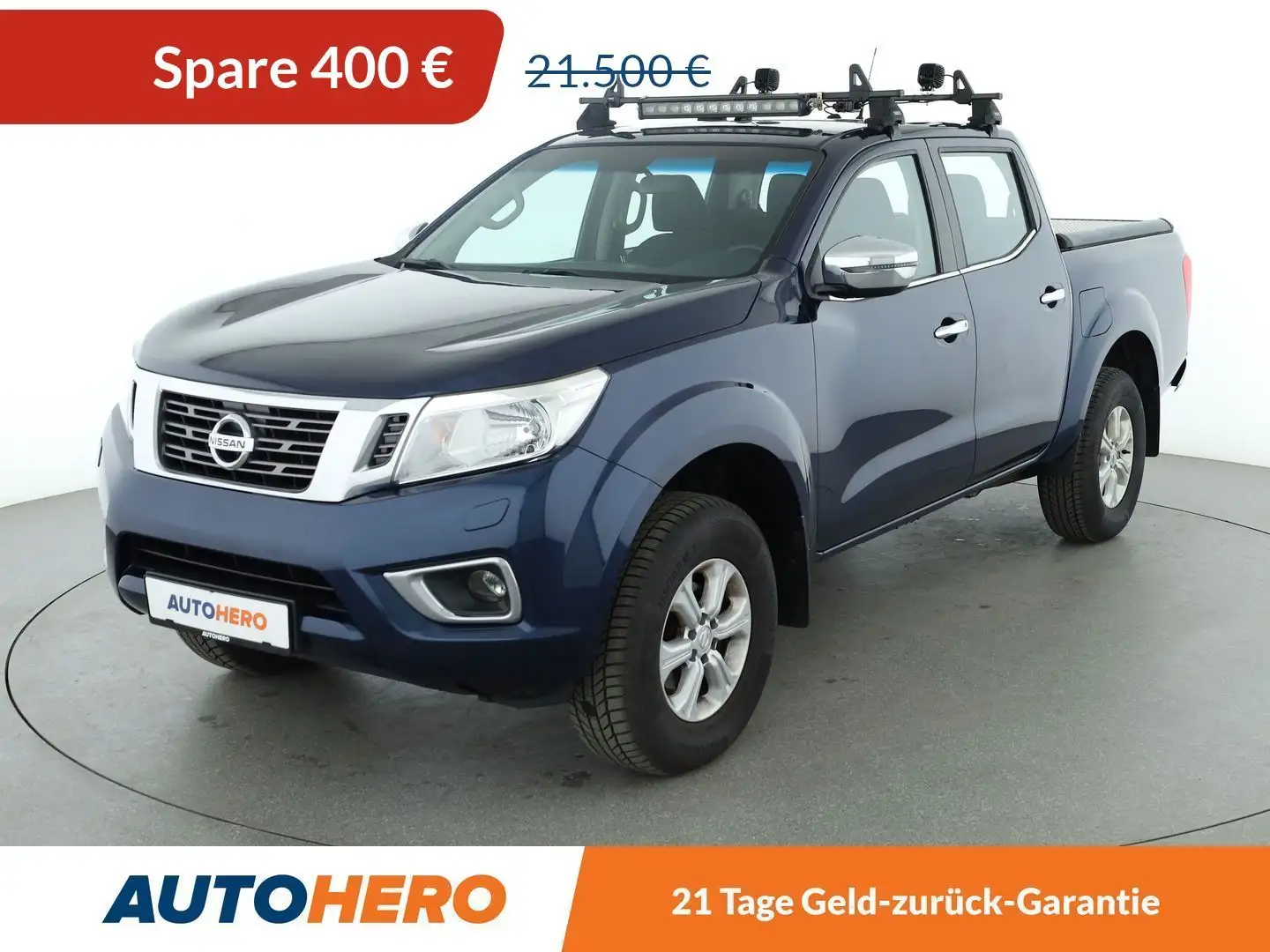 Nissan NP300 2.3 dCi Acenta Double Cab 4x4 *TEMPO*SHZ*KLIMA* Blau - 1