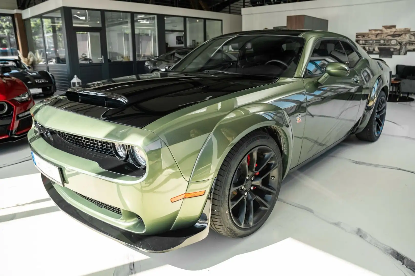 Dodge Challenger 6,4 SCAT PACK PLUS WIDE BODY ADRENALI Grün - 1