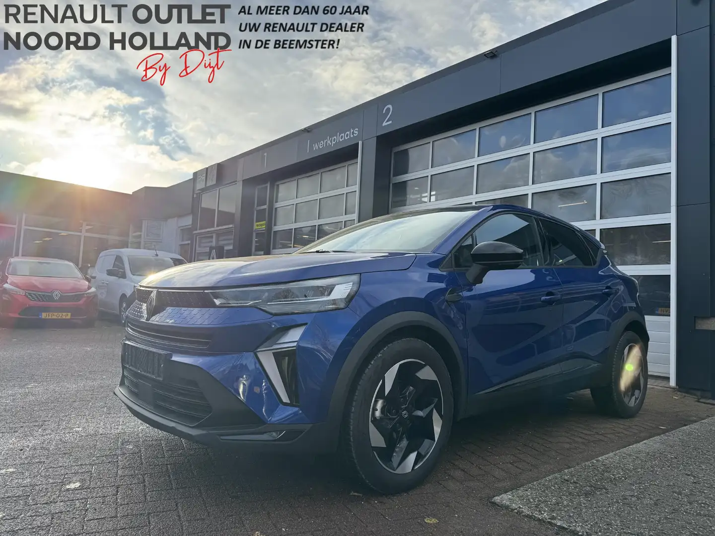 Renault Captur 1.3 EDC 160pk Techno+Pack Winter!! Blauw - 1