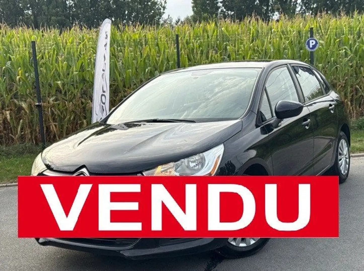 Citroen C4 1.4 VTI 95CH ATTRACTION * 99.000KM * 2013 * GARANTIE Noir - 1