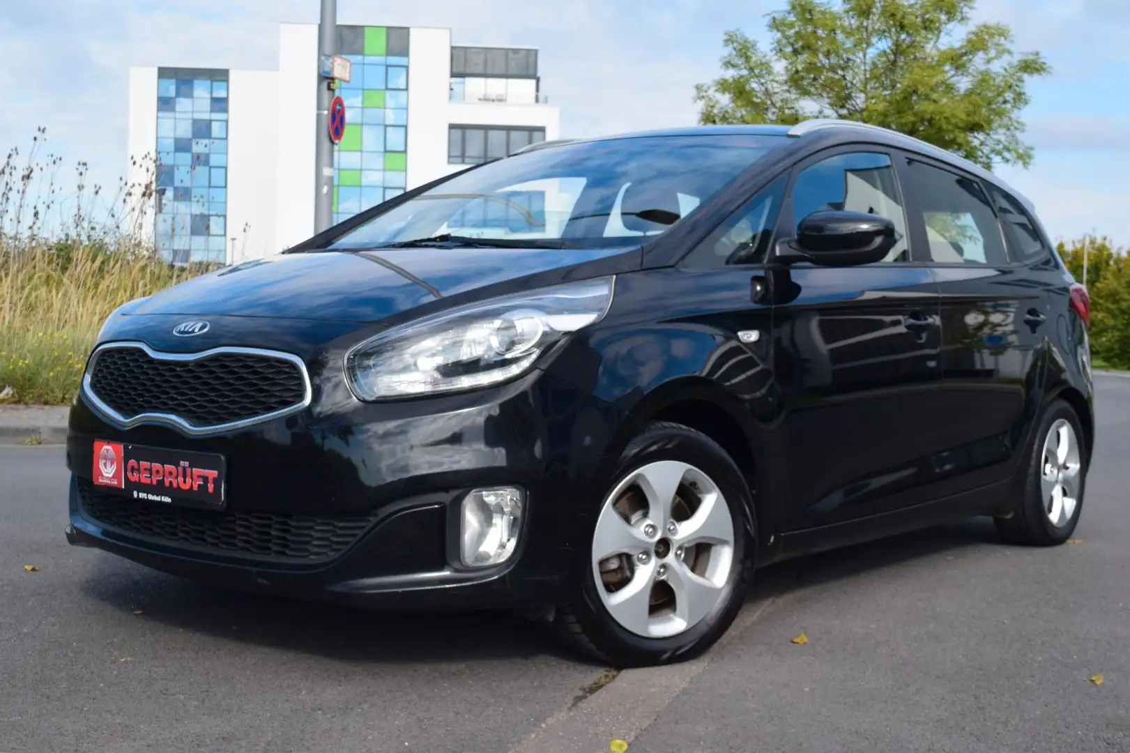 Kia Carens Edition 7, 7-Sitzer, Klima, Guter Zustand Schwarz - 1