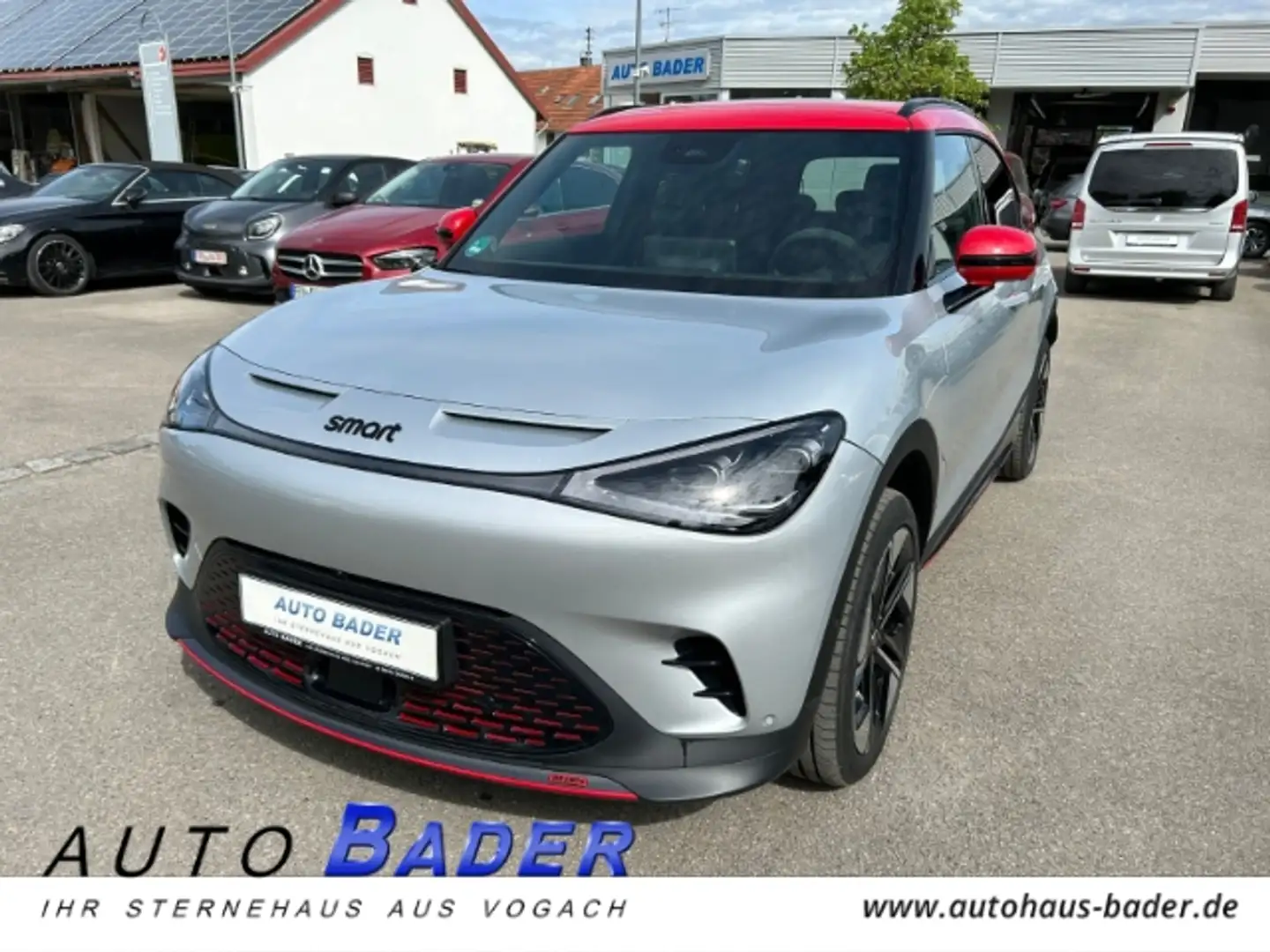 smart #1 Brabus 4x4 Panorama Beats Soundsystem ACC 360 Argintiu - 1