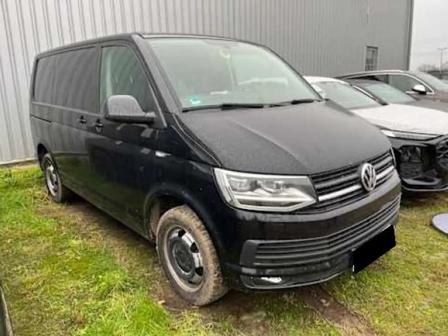 Volkswagen T6 Transporter T6 2,0 Tdi Transporter ,scheckheftgepflegt, Temp Schwarz - 2
