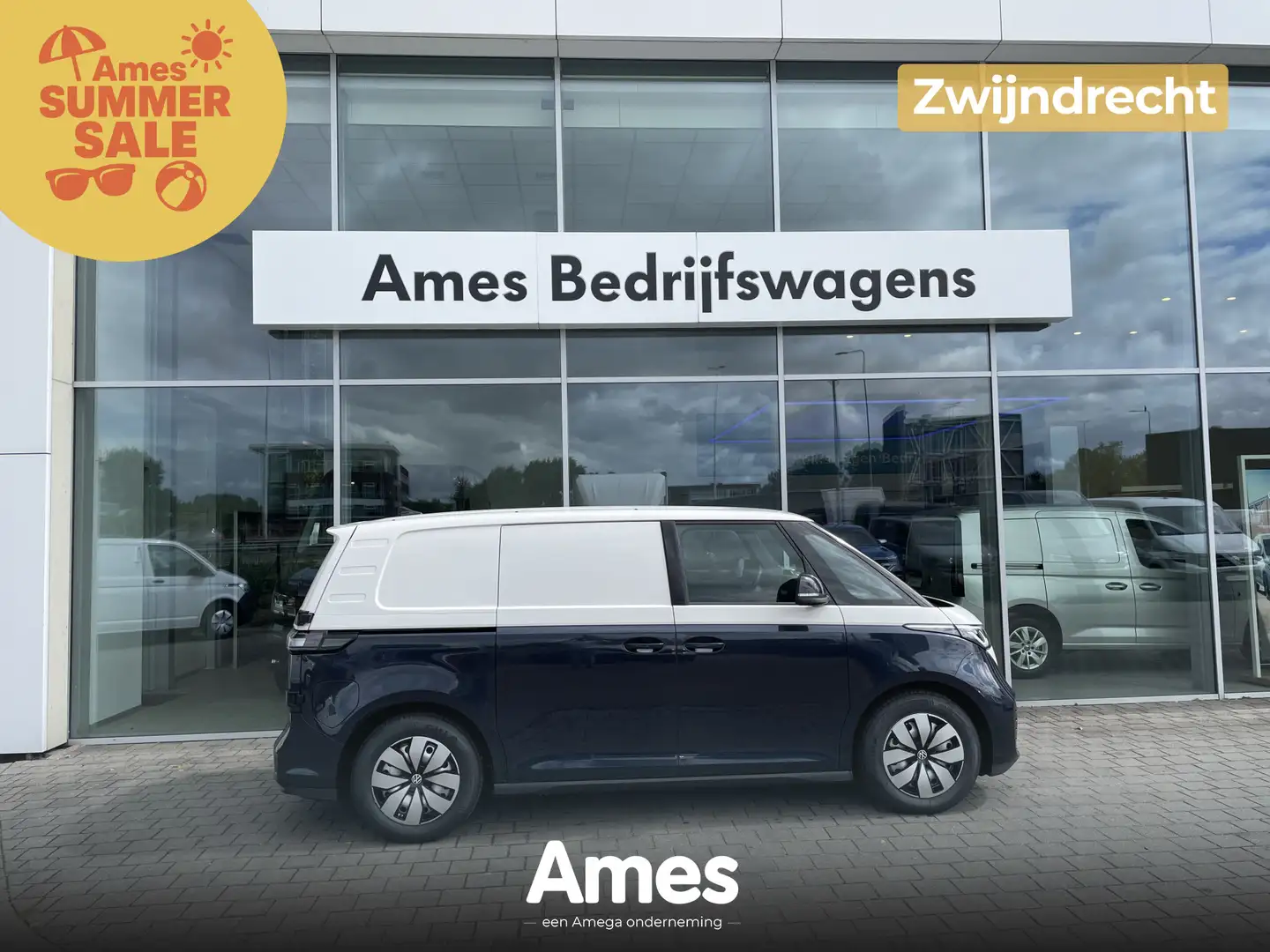 Volkswagen ID. Buzz Cargo 79 kWh | Trekhaak | ACC | Camera | Blauw - 1