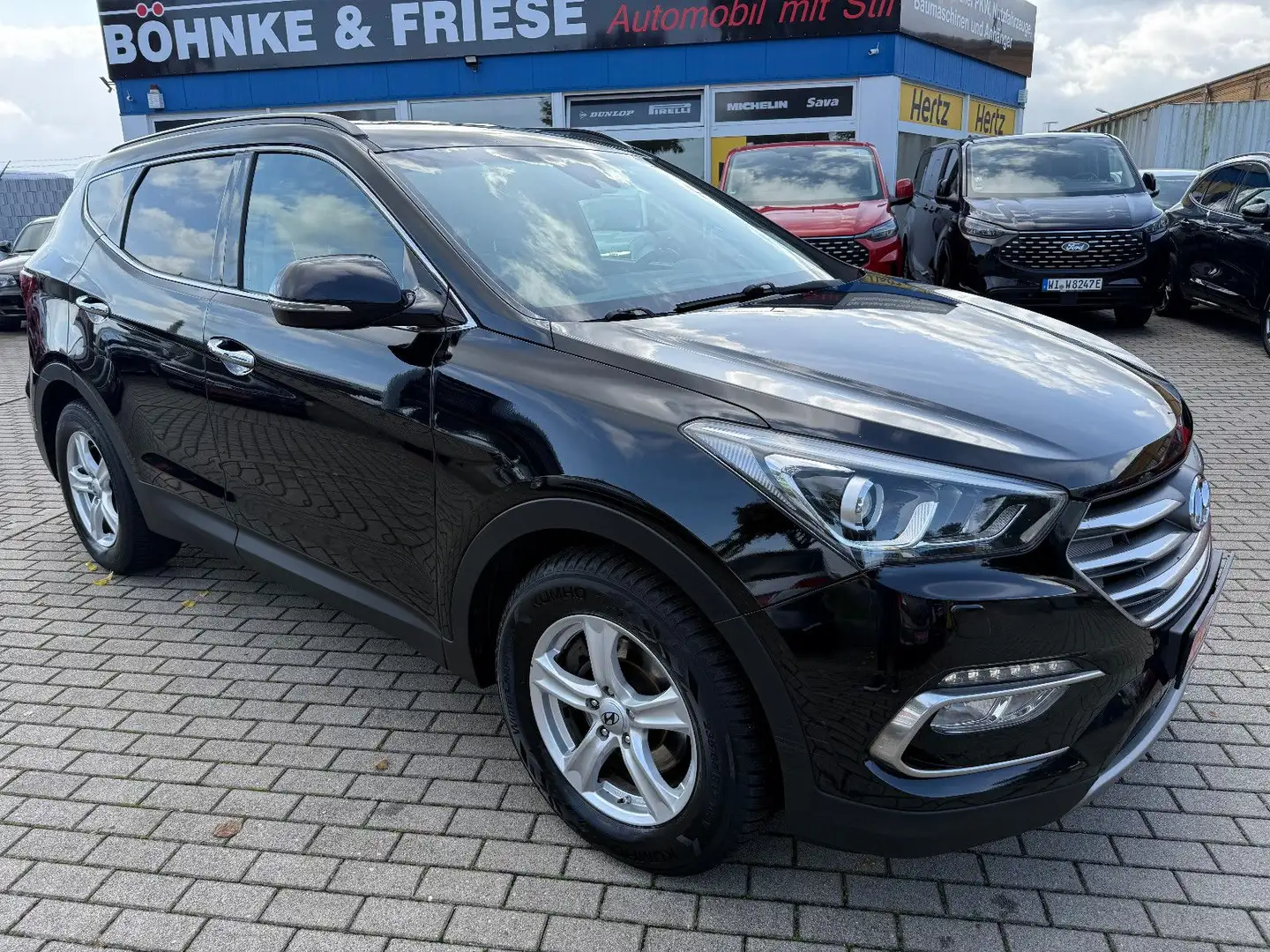 Hyundai SANTA FE blue Premium 4WD XENON LED NAVI LEDER Schwarz - 2
