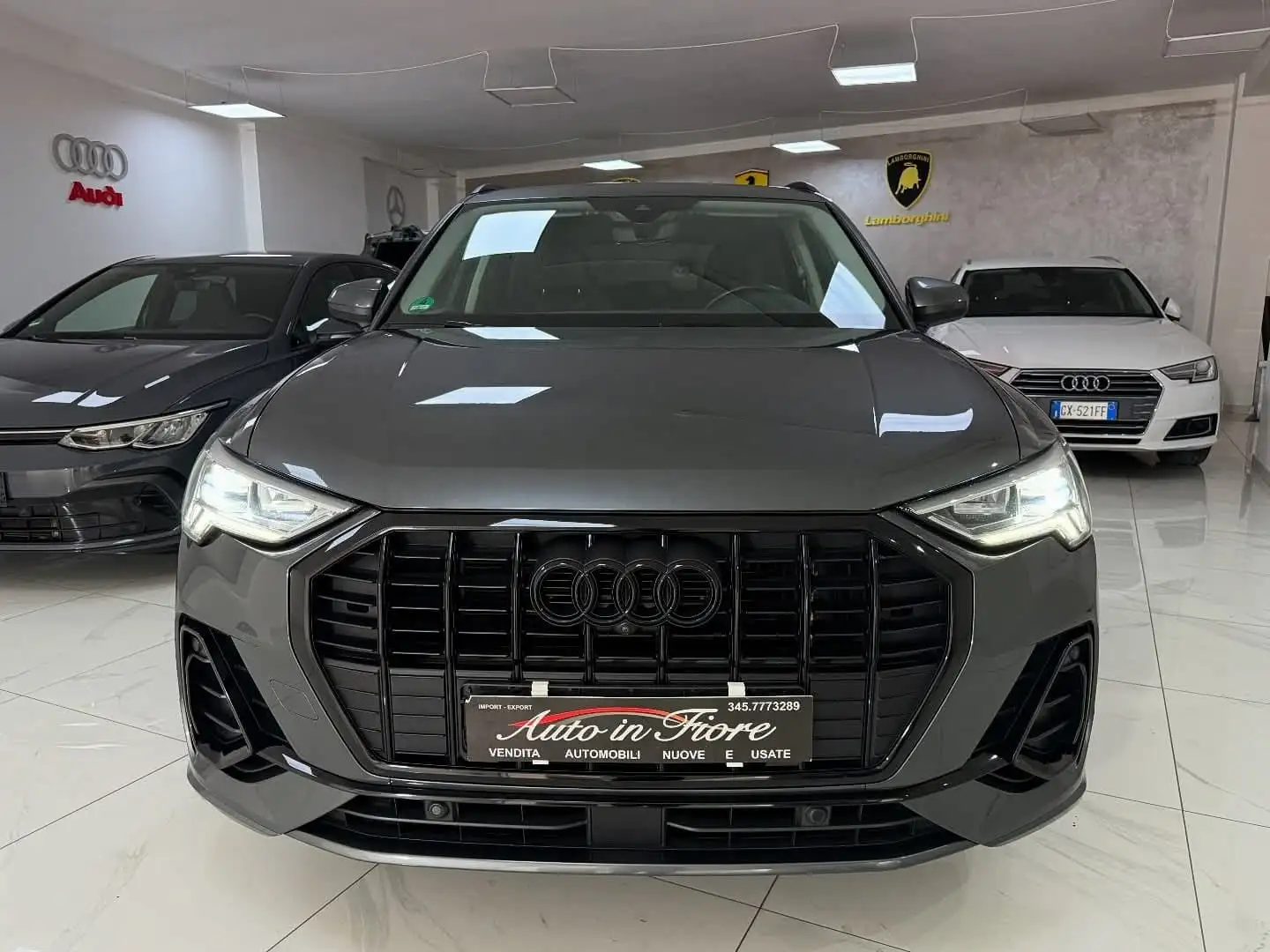 Audi Q3 Q3 2.0 tdi S line edition 150cv s-tronic Gris - 2