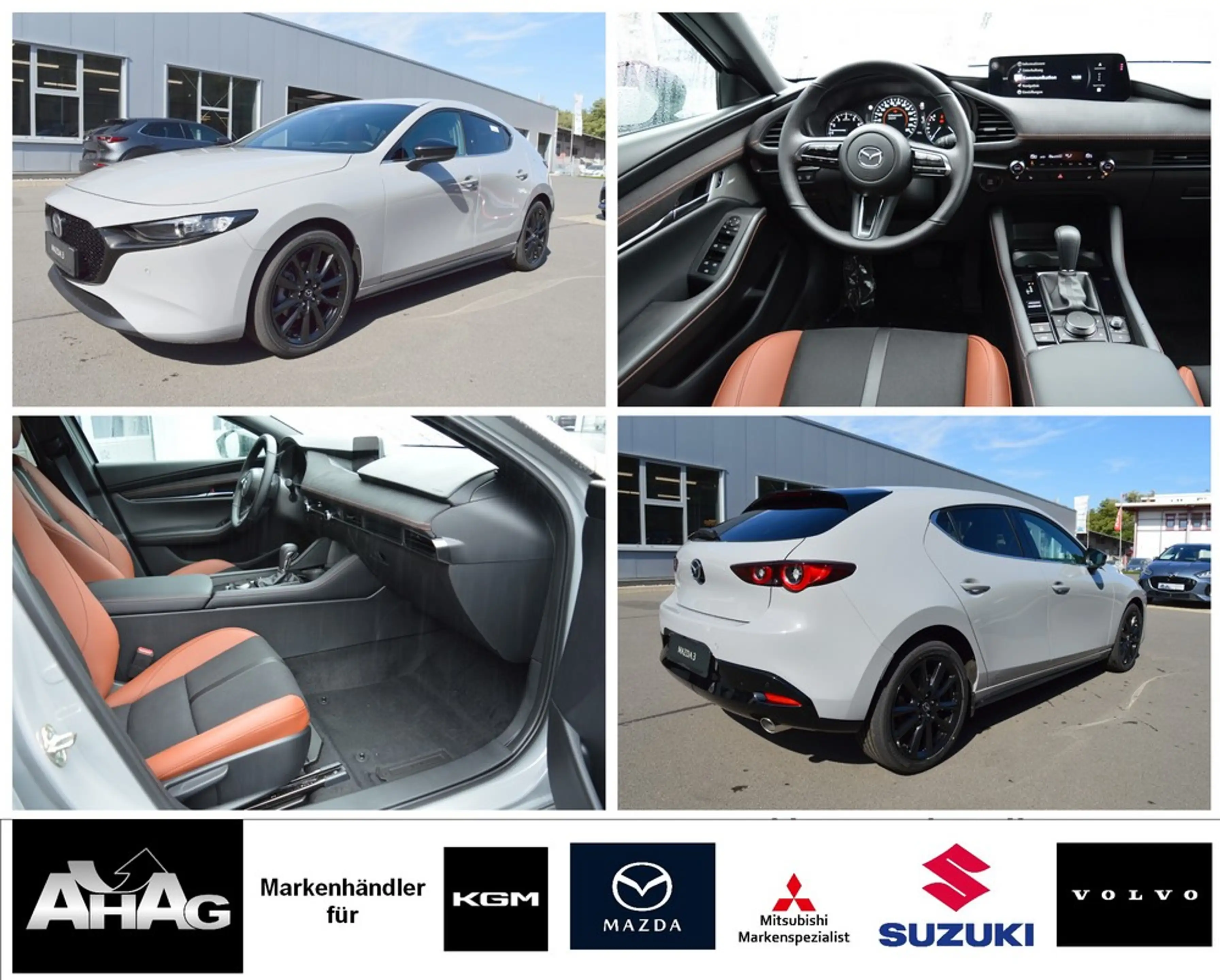 Mazda 3 e-SKYACTIV-G 140 HYBRID NAGISA AT *Leder+LED+3xPDC