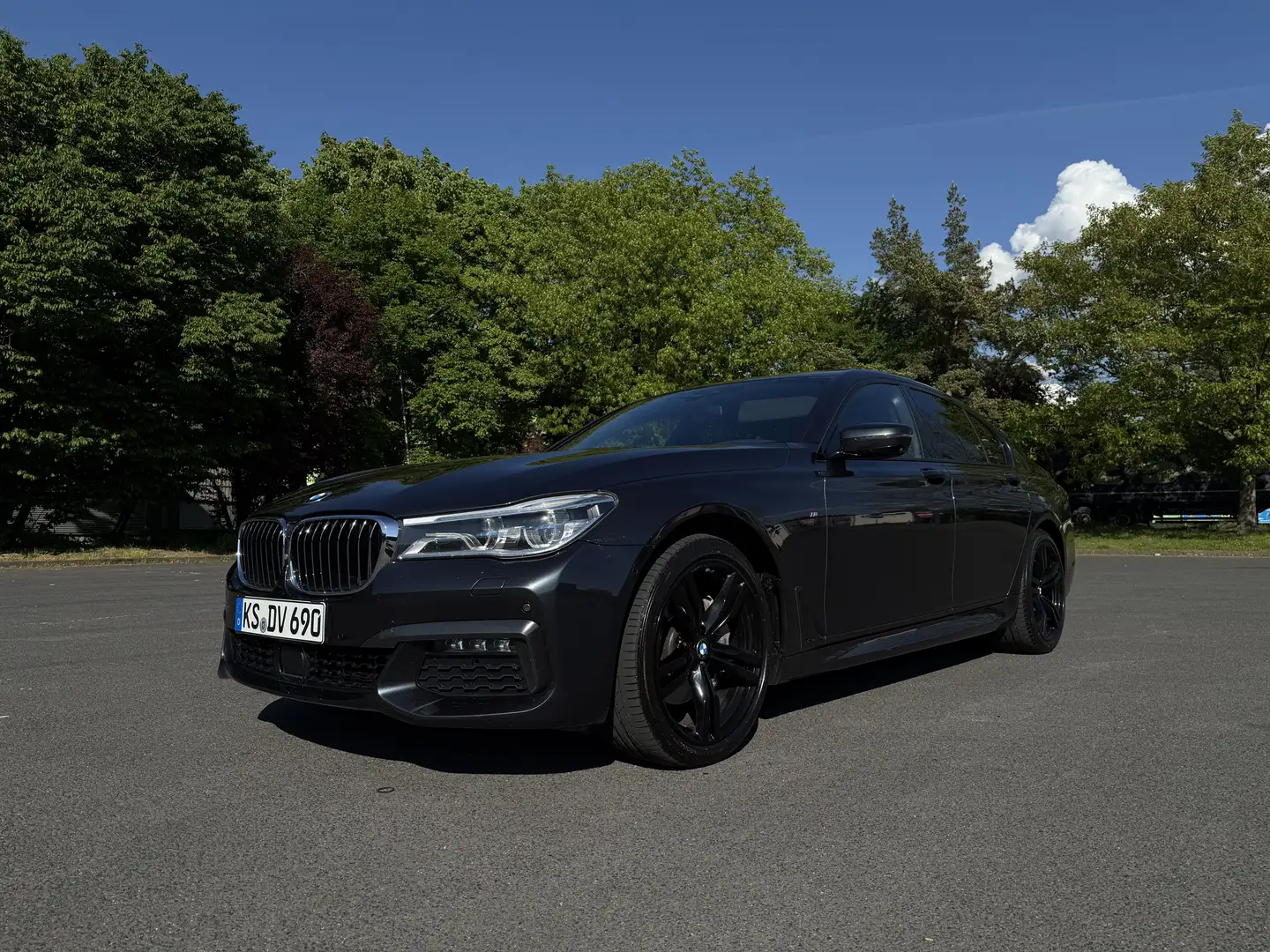 BMW 740 TV HUD M Paket massage Lüftung Heizung Display ke Grigio - 1