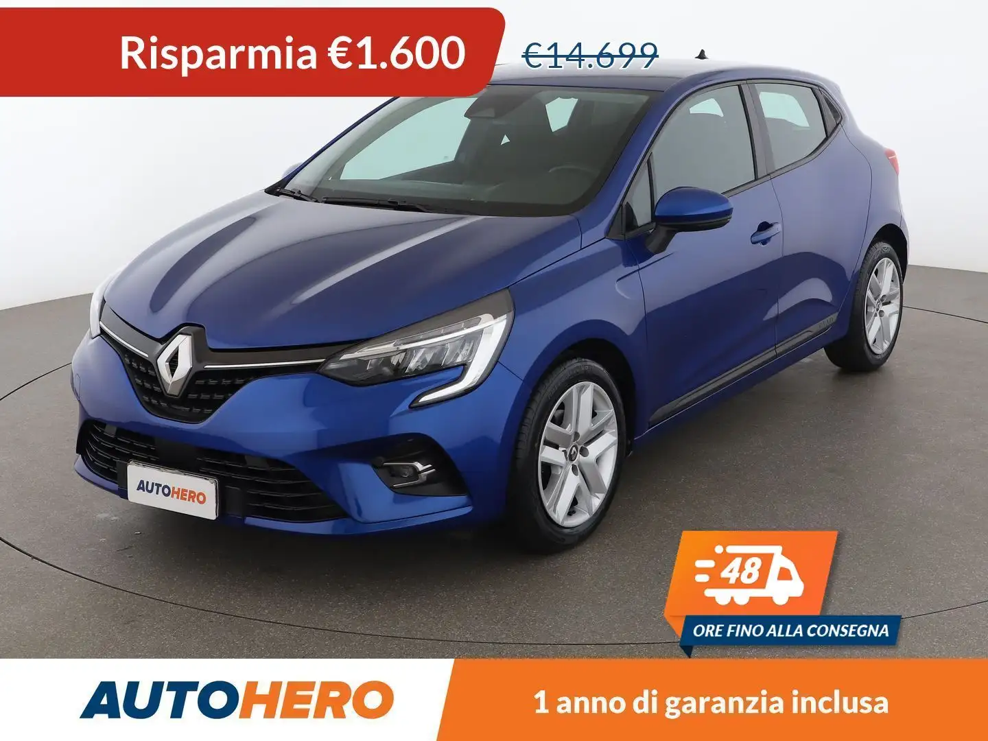 Renault Clio 1.0 TCe Zen 90 CV Blu/Azzurro - 1