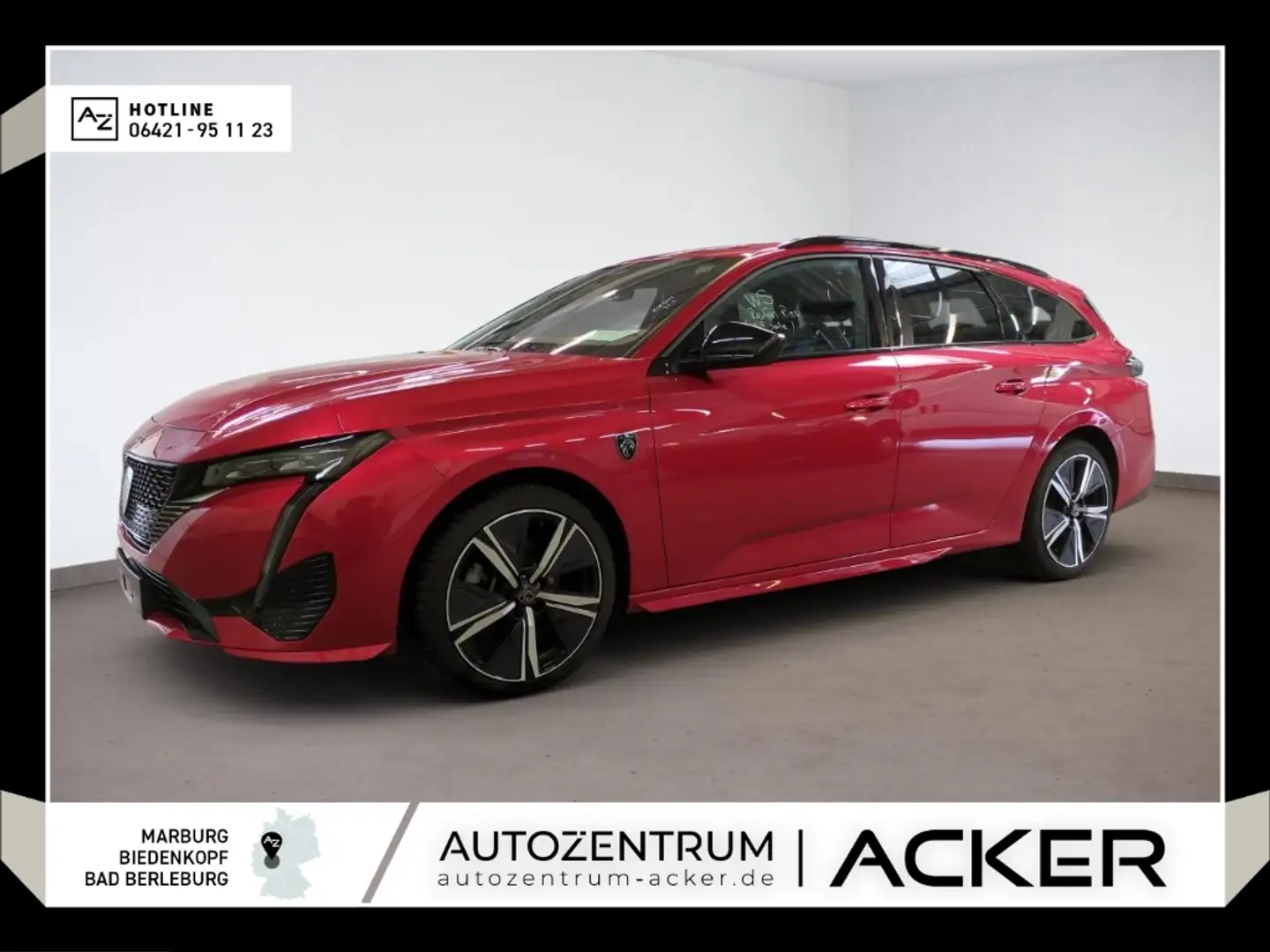 Peugeot 308 SW GT 1.5 BlueHDi 130 AT8 Navi ACC GJR 18'' Rosso - 1