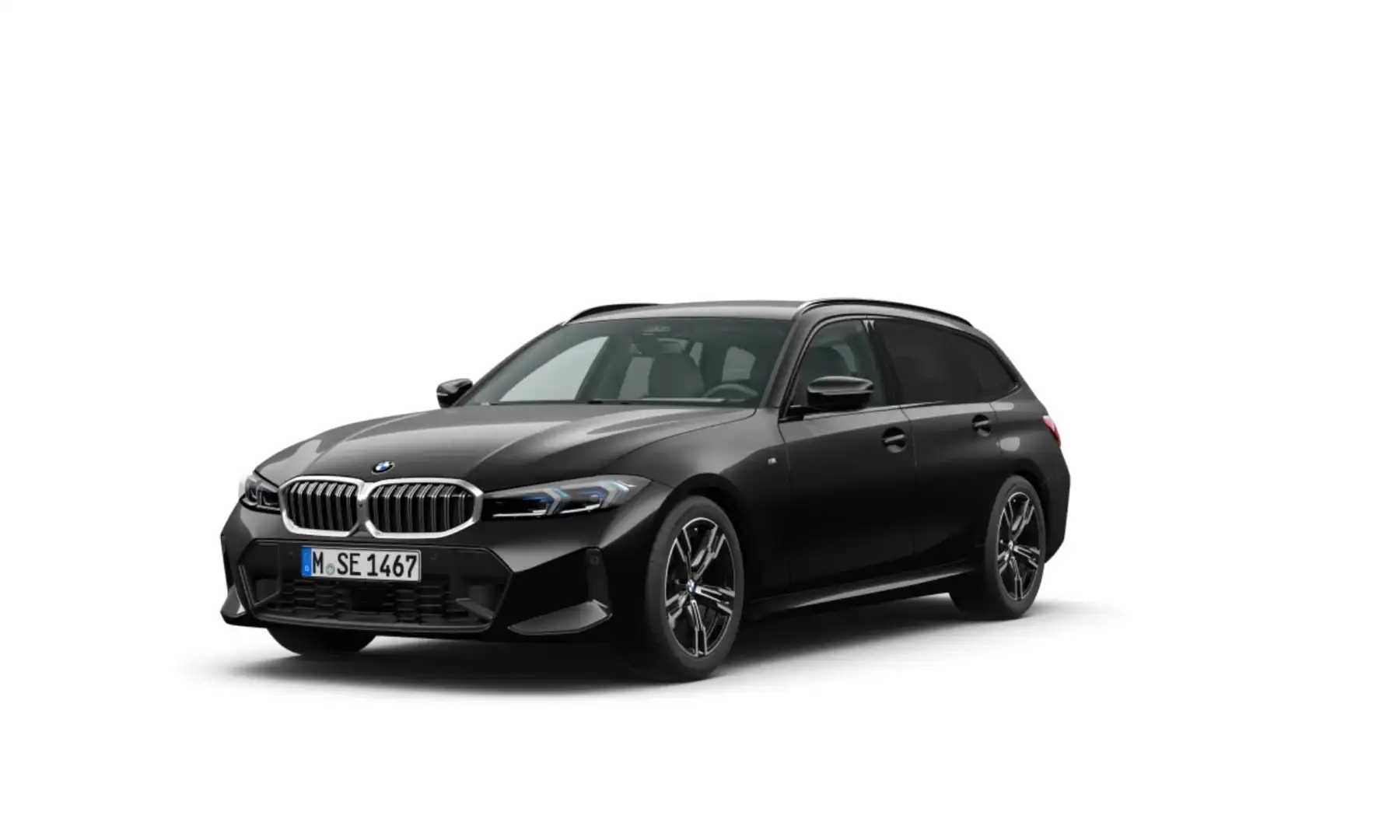 BMW 320 320d xDrive Schwarz - 1