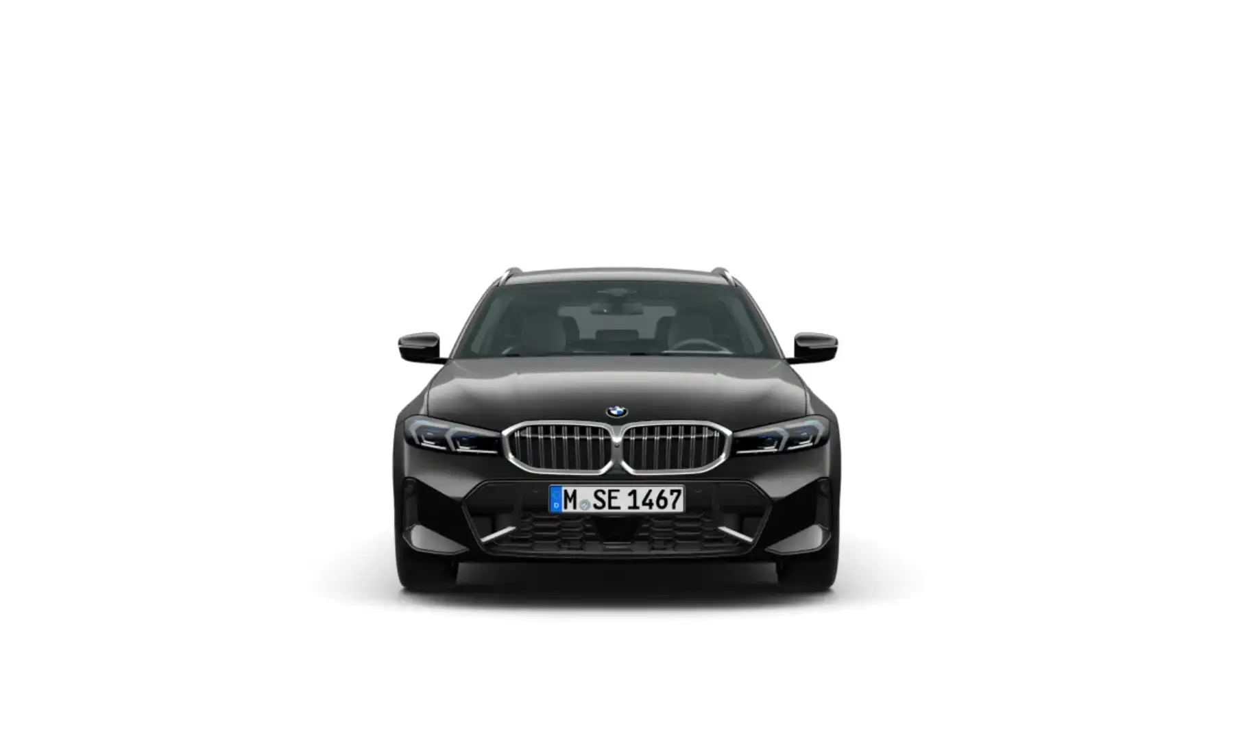 BMW 320 320d xDrive Schwarz - 2