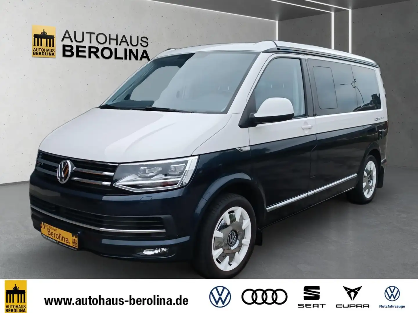 Volkswagen T6 California 2.0 TDI 4M Ocean Blue DSG *AHK* Fehér - 1